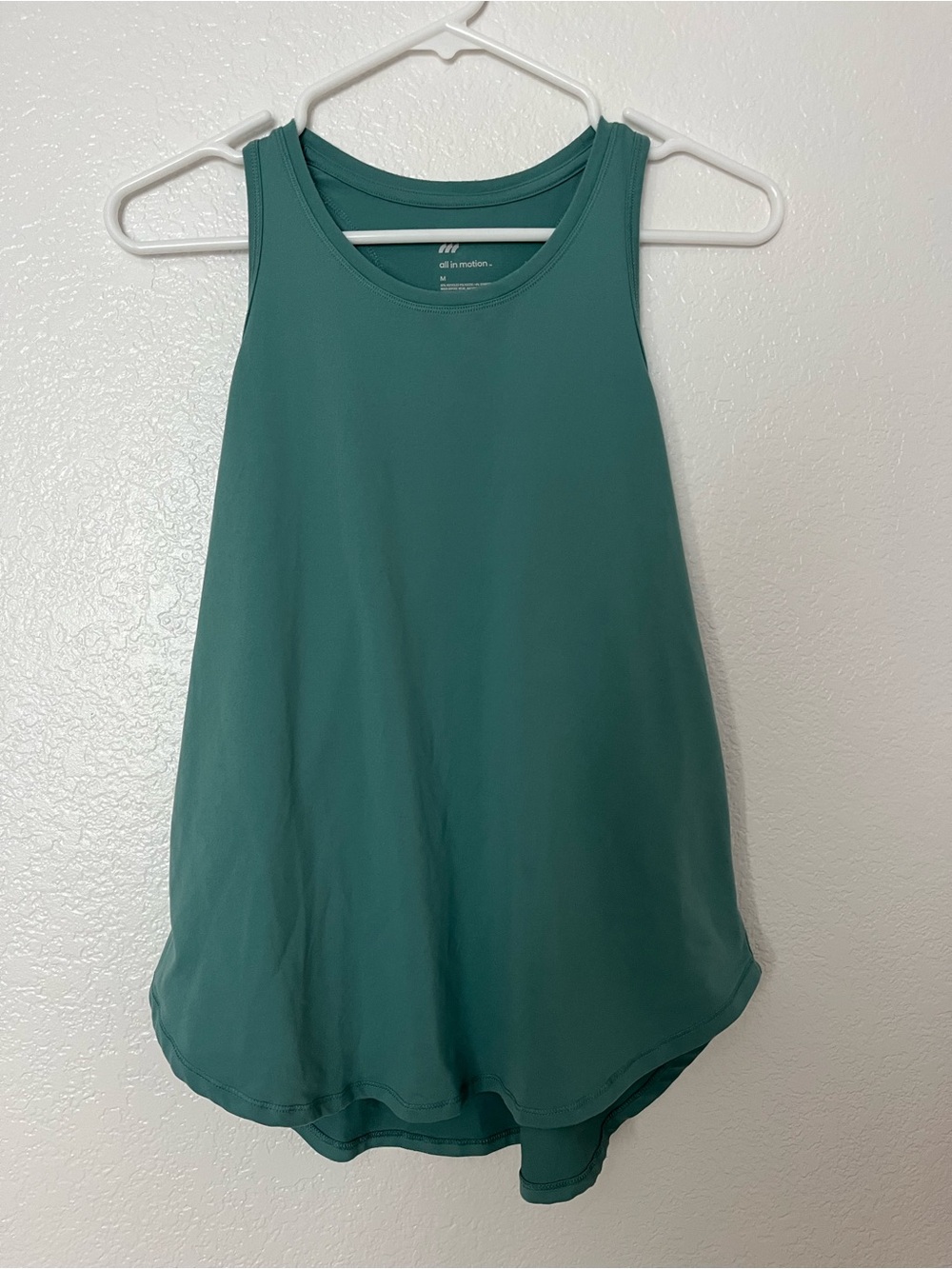 all in motion Teal Athletic Racerback Tank